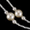 White Pearl Beaded Sunglass Chain Holder 1 Pack 4