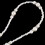 White Pearl Beaded Sunglass Chain Holder 1 Pack 6
