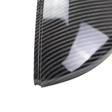 2Pcs Carbon Fiber Rearview Mirror Replacement Cover Mirror Housing Automotive Parts for 7