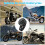 Motorcycle Handlebar Watch Waterproof Aluminum Luminous 7
