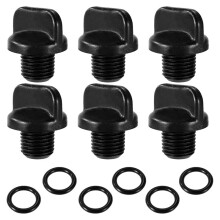 R0446000 Drain Plug & 6 O-Ring Replacement for Jandy & Filter Pumps, Pool Spa Heater Drain Parts