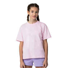 (11-12 Years, Pink) Puma Childrens/Kids Essential T-Shirt