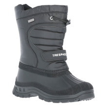 (6 Youth UK, Black) Trespass Youths Unisex Dodo Winter Snow Boots