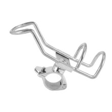 316 Stainless Steel 25MM Hole Fishing Rod Rack Holder Pole Bracket Support Base Pole Clamp Boat Hardware Accessories
