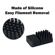 4pcs Anti-Vibration Feet Pads for Centauri Carbon/Centauri Anti-Slip Rubber Feet Pads and 4pcs Nozzle Cleaning Brush