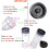 6-Fin Male Blender Blade Replacement for Nutri Ninja BL660 2