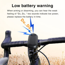 Bicycle Alarm Anti-Theft Vibration Sensor Electric Motorcycle Scooter Bike Security Protection Anti Theft Alarms