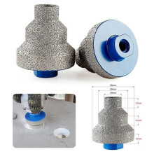 Diamond Beveling Chamfer Bits for Tile, Marble, Glass, Granite, Ceramic, Countersink Drill Bit 2 Pack