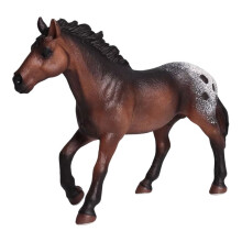 Wild Horse Model Apalusa Model Farm Horse Model PVC Small Toy Toy