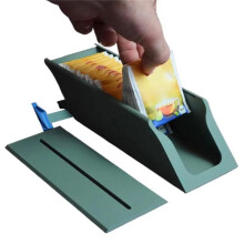 Porta Bustine da Tè A Parete - Doppio Organizer da Cucina per Riporre I Prodotti Sul Tavolo, Ideale per Casa, Studio e Ristorante