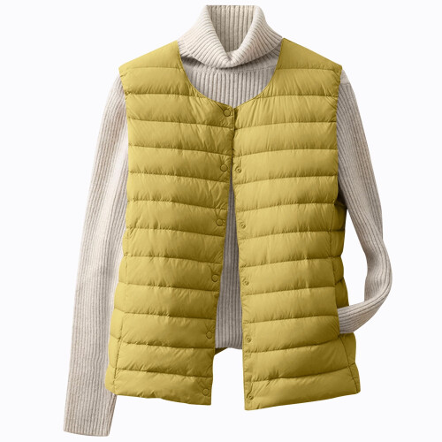 Women's Packable Puffer Vest Lightweight Quilted Sleeveless 1