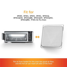 Oven Replacement Basket for Foodi SP201 SP301 SP351 Series Dual Heat Air Fryer Mesh Tray, Air Fryer Accessories