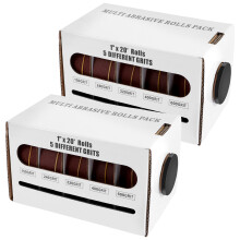 Emery Cloth Roll Aluminum Oxide 20ft 80–600 Grit