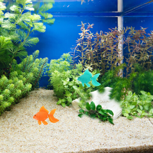 Artificial Fish Aquarium Toy Lifelike Floating 2 Count 2