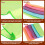 Microfibre Dish Towels Fish Scale Pattern 5 Pcs 5
