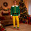 Christmas Pajama Set Long Sleeve Pullover Pants Elf Design 7