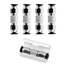5pcs PTFE Tube Connector Tubing 3D Printers Pneumatic Connectors,for X1 X1C X1E P1P P1S, Plug and