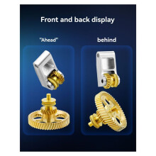 Upgrade Hardened Steel Extruder Gear Assembly DLC NanoCoated Wear-Resisting for P1S P1P 3D Printer