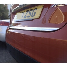 Jaguar XF Sedan 2011-15 Chrome Trunk Trim - Tailgate Accent - Premium Car Rear Detail - Shine Enhancer