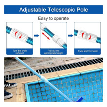 Pool Telescoping Pole Cam Lock Replacement 2pc & Pole Grip Handle Replacement 2pc for Telescopic Swimming Pool Poles