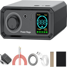 9000W Accu Puntlasapparaat, Draaiknopbediening, 100 Versnellingen, 0,1-0,3 mm Puntlasapparaat met Dubbele Pulsuitgang, voor Doe-Het-Zelf Projecten