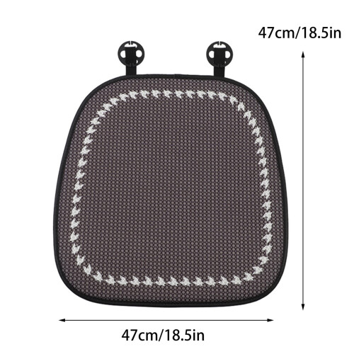 Car Seat Cushion Breathable Ice Silk 1 Piece 2