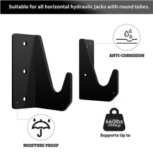 Floor Jack Stand Rack Wall Mount Organizer, Car Hydraulic Trolley Jack Stands Holder Wall Storage Rack Mount Brackets