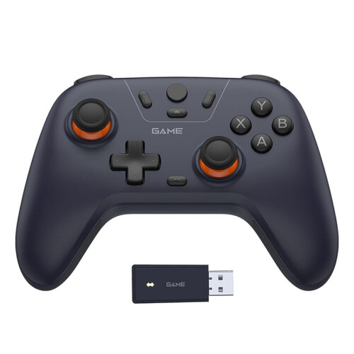 T4 Nova Lite Wireless Controller Gamepad with Hall Effect Sensor for   IOS Android PC W/ Receiver Black