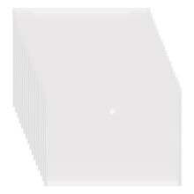 100PCS A4 Folder Bag Transparent Plastic Water Resistant File Holder File Paper Office Supplies Documents Protectors