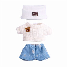 Luxury Doll Clothes Set for 17cm Dolls 3-Piece