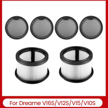 Replacement Washable Filter Kit for V16S/V12S/V15/V10S Handheld Cordless Vacuum Cleaner HEPA Filter Pre-Filter