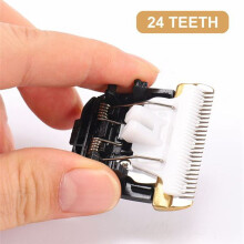 3Pcs Grooming Ceramic Cutter Blade 40mm 24 Teeth for Animal Clipper Trimmer Pet Trim Tools