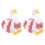 3D Goose Shaped Fuzzy Hand Towel Ball Microfiber Chenille 2 1