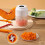 Mini portable electric veggie chopper for garlic onion 8