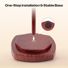 Wooden Yarn Spool Holder for Knitting and Crochet-an Easy-to-Install Yarn Winder with Storage,Yarn Organizer