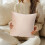 Beige Velvet Throw Pillow 45x45cm with Insert 5