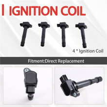 4PCS Ignition Coil 30520-PNA-007 for FD2 Accord CRV K20 K24 FA5 FG1 EP3 Element S2000 CSX RSX FA1