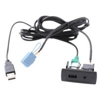 Aux USB-Aansluiting Connector Kabel USB-Hubadapter voor - Vito W447 450