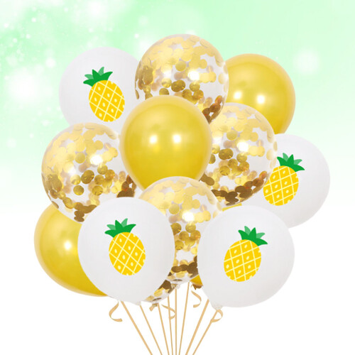 Hawaii Themed Latex Balloons 15 pcs 2