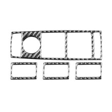 For CLA C117 GLA X156 A Class W176 Carbon Fiber Car Window Lift Cover Trim Interior Accessories