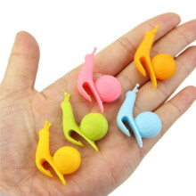 10-Pack Schattige Eekhoornvormige Siliconen Bekerhouder, Theezakjeshouder, Theekopclip, Theekopdecoratie
