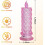 LED Crystal Candle Lights Battery-Operated Rose Shadow 5