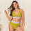 Women's Two-Piece Swimsuit Nylon Bikini Set 5