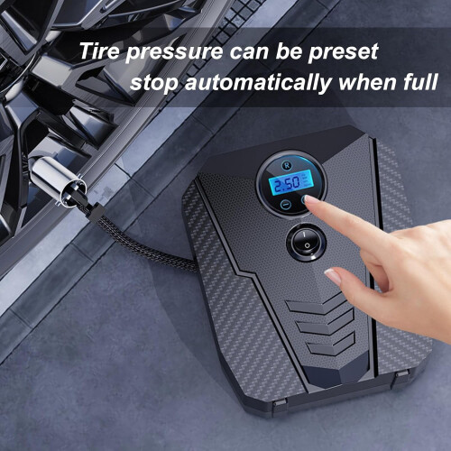 Portable Digital Tire Inflator 12V DC 1