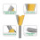 Dovetail Joint Router Bit Set 6 pcs 1/4 to 7/8 inch 7