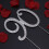 FRCOLOR Silver Alloy Cake Topper with Rhinestones 90th 2