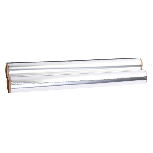 Aluminum Grilling Foil Roll Silver 2 Rolls
