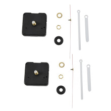 2X Mouvement Mecanisme Silencieux D'Horloge A Quartz 3 Aiguilles  Hands DIY New