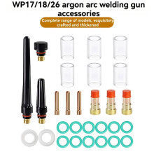 29pcs TIG Welding Torch Accessories Stubborn Gas Lens Glass Kit for WP-17/18/26
