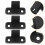 Barn Door Floor Guide Heavy Duty 10PCS 1